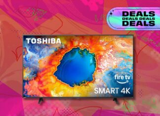 55-дюймовий телевізор Toshiba: знижка 50% у Кіберпонеділок