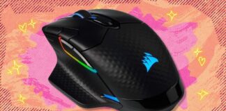 Ratón para juegos Corsair Dark Core Pro SE al precio más bajo de 2026