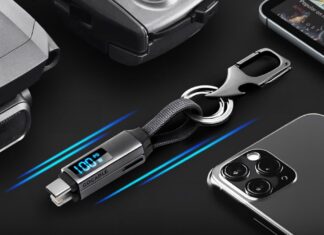 Універсальне рішення на брелоку: GoCable 8-в-1 EDC зі знижкою 50%