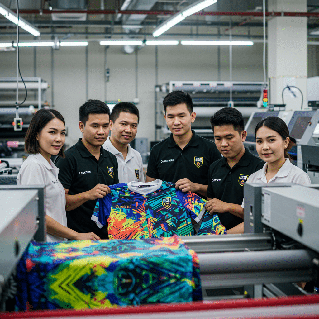 โรงงานรับผลิตเสื้อผ้าไทย