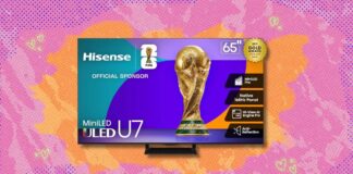 La TV Hisense U7 da 65 pollici scende a $ 697 nel Memorial Day